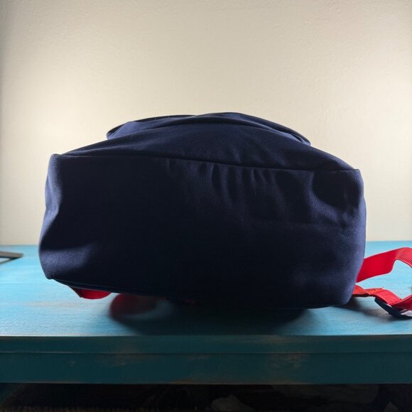 Disney Mickey Mouse Striped Backpack Red White & Blue NWT - Picture 9 of 10